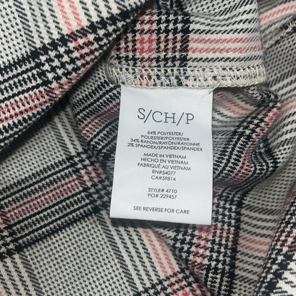 Cabi Hideout Shacket Shirt Jacket Fall 24 Plaid Cheer Small - Picture 9 of 9